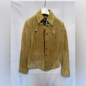 Worth Jacket: Suede, Size 4